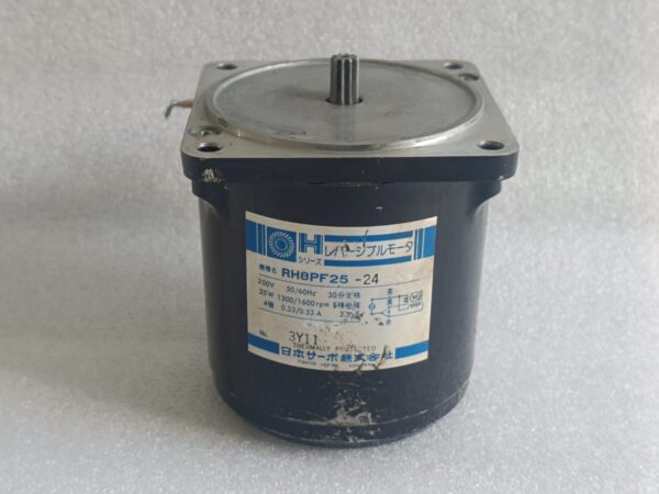 NIPPON SERVO RH8PF25-24 REVERSIBLE MOTOR